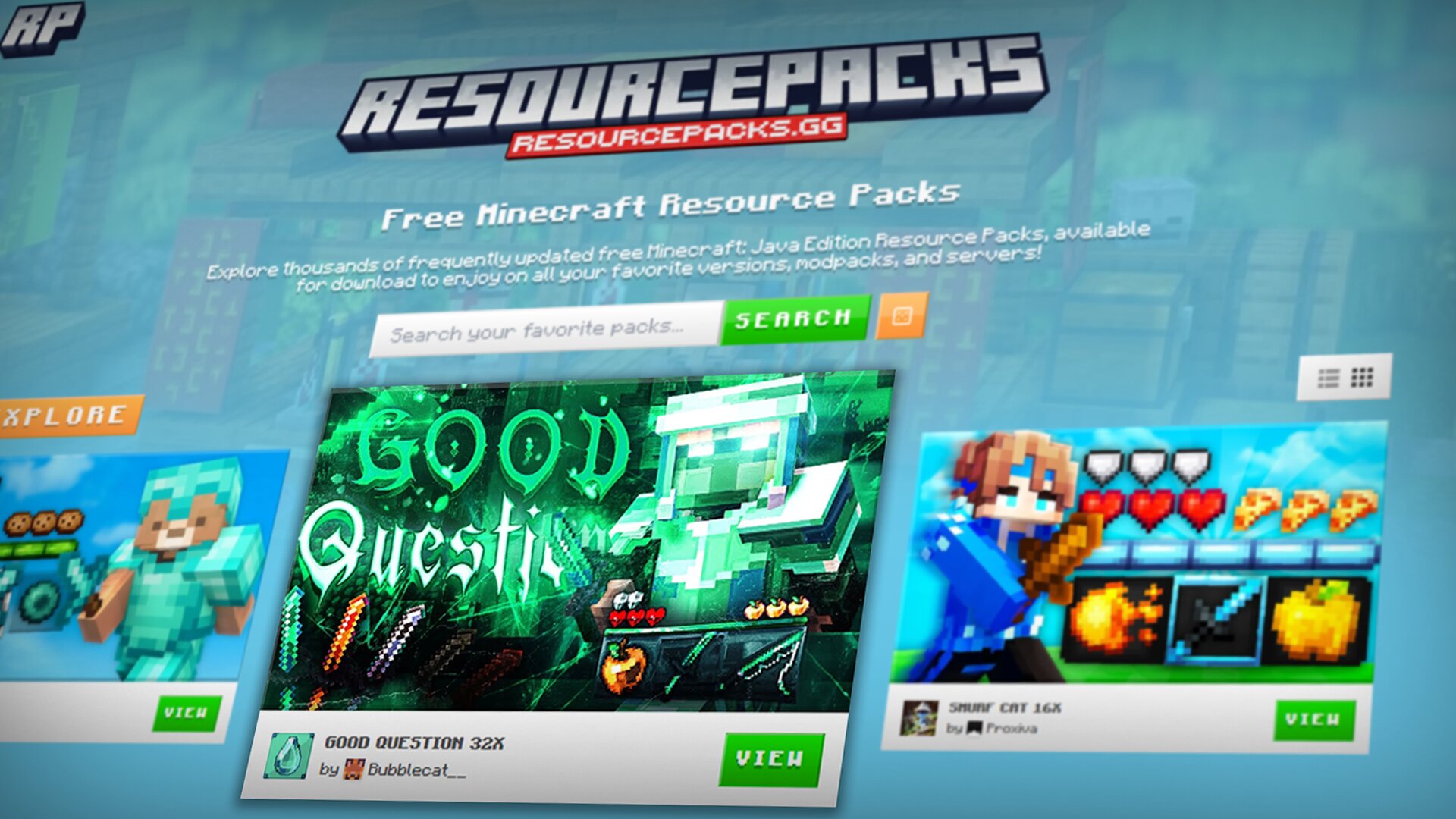 Resourcepacks Thumbnail